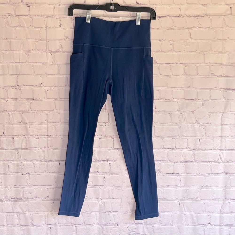 Athleta Blue Athletic Leggings Woman’s Size Small‎